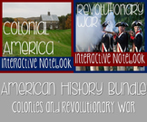 Interactive History Notebook Bundle: Colonies & Revolution