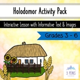 Interactive Holodomor Activity Booklet - Mini Lesson - Hol
