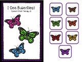 Interactive "I See Butterflies" Color Booklet