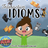 Interactive Idioms, Figurative Language, BOOM Cards, Engli