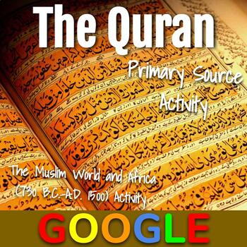 Preview of Interactive Image: The Quran (Primary Source Activity)