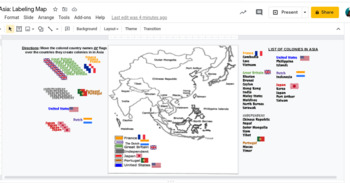 Preview of Interactive Imperialism in Asia Mapping Activity