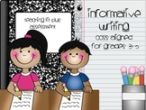 Interactive Informative Writing PowerPoint and Assessment