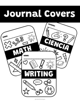 Interactive Journal Covers/ Portadas para los Cuadernos by Hola MsCampos