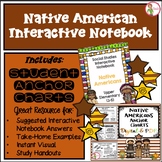 NATIVE AMERICAN INTERACTIVE NOTEBOOK & PDF/DIGITAL ANCHOR CHARTS