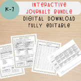Interactive Journal Rules, Table of Contents, & Rubric