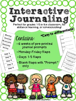 Preview of Interactive Journaling for ANY GRADE *Distance Learning *Homeschooling
