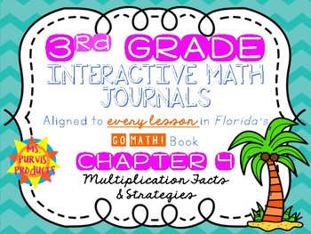 Preview of Interactive Journals - 3rd Grade - Multiplication Facts & Strategies