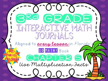 Preview of Interactive Journals - 3rd Grade - Use Multiplication Facts