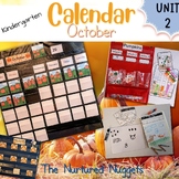 Interactive Kinder Calendar: October (Subitizing to 5 with