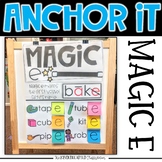 Interactive Kindergarten Anchor Charts | Magic E and Bossy E