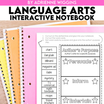 Preview of Interactive Language Arts Notebook !