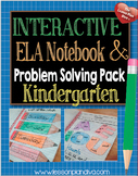 Interactive Language Arts Notebook CCSS Kindergarten