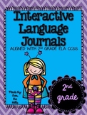 Interactive Language Journals {ALL 2nd GRADE LANGUAGE CCSS