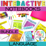 Speech Therapy: Interactive Language Notebooks Bundle