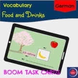Distance Learning German Boom Cards: Food and Beverages