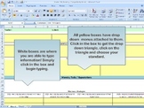 Directions for Interactive Lesson Plan Template- New Flori
