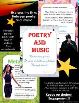 Preview of Interactive Lesson in Poetry and Music