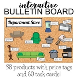 Household Goods- Interactive Bulletin Board w/ task cards