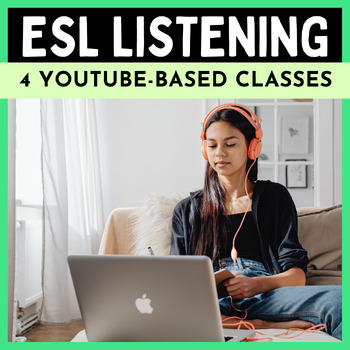 Preview of Interactive Listening Lessons BUNDLE for ESL Adult and High School