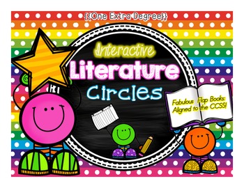 Preview of Interactive Literature Circles: Fabulous Flap Books Aligned to the CCSS!