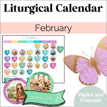 Preview of Catholic Interactive Liturgical Calendar: February