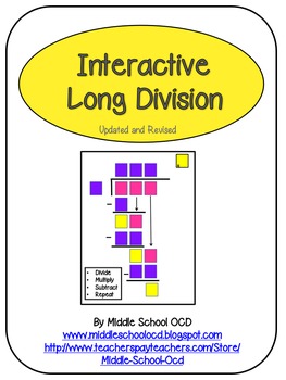 Preview of Interactive Long Division