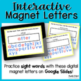Interactive Sight Words Google Slides | Sight Words Practi