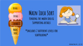 Interactive Main Idea Sort: Finding the Main Idea & Suppor