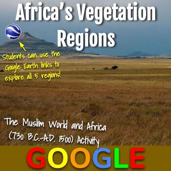 Preview of Interactive Map: Africa’s Vegetation Regions