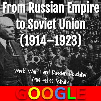 Preview of Interactive Map: From Russian Empire to Soviet Union (1914–1923)