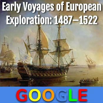 Preview of Interactive Map & Image: Early European Exploration: 1487-1522