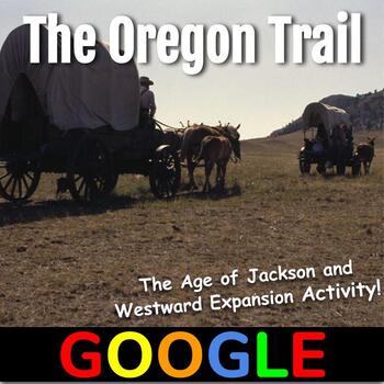 Interactive Map: The Oregon Trail by Tech that Teaches  TPT