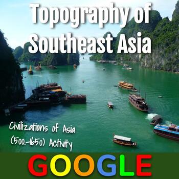 Preview of Interactive Map: Topography of Southeast Asia