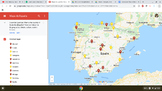 Interactive Map of Spain/Mapa Interactivo de España