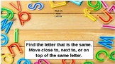 Interactive Matching Letters