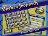 Interactive Math Game--Algebra Jeopardy: Linear Functions