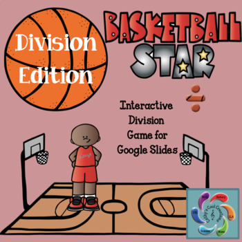 Preview of Interactive Math Game Division Google Basketball-distance learning