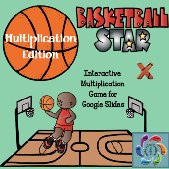 Preview of Interactive Math Game Multiplication Basketball- distance learning 