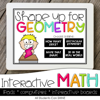 Preview of Interactive Math Games - Geometry