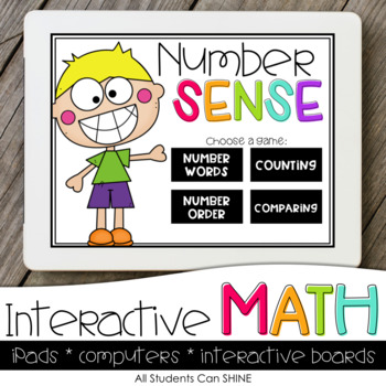 Preview of Interactive Math Games - Number Sense