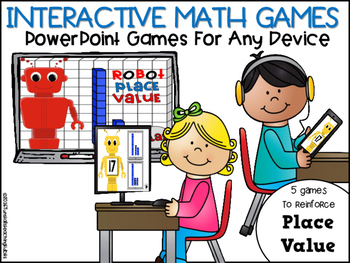 Preview of Interactive Math Games Place Value