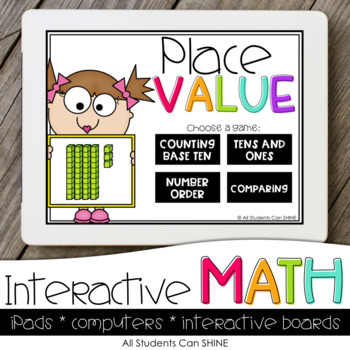 Preview of Interactive Math Games - Place Value