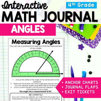 Preview of Angles Interactive Math Notebook