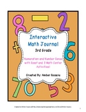 Interactive Math Journal for 3rd Grade - Numbers and Opera