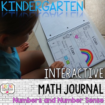 Preview of Kindergarten Number Sense, Interactive Math Journal