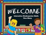 Interactive Math:  Kindergarten Math (How Many)