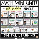 Interactive Math Mini-Units BUNDLE (Digital Learning) {Goo
