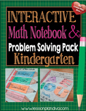 Interactive Math Notebook CCSS kindergarten