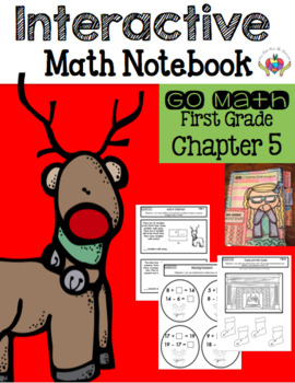 Preview of Interactive Math Notebook First Grade Go Math Chapter 5